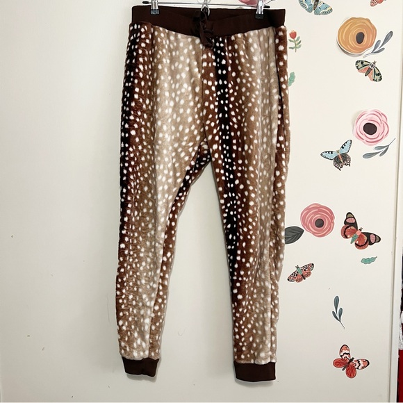 Topshop Reindeer Loungewear Holiday Set L - Picture 7 of 13